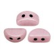 Les perles par Puca® Kos beads Opaque light rose ceramic look 03000/14494